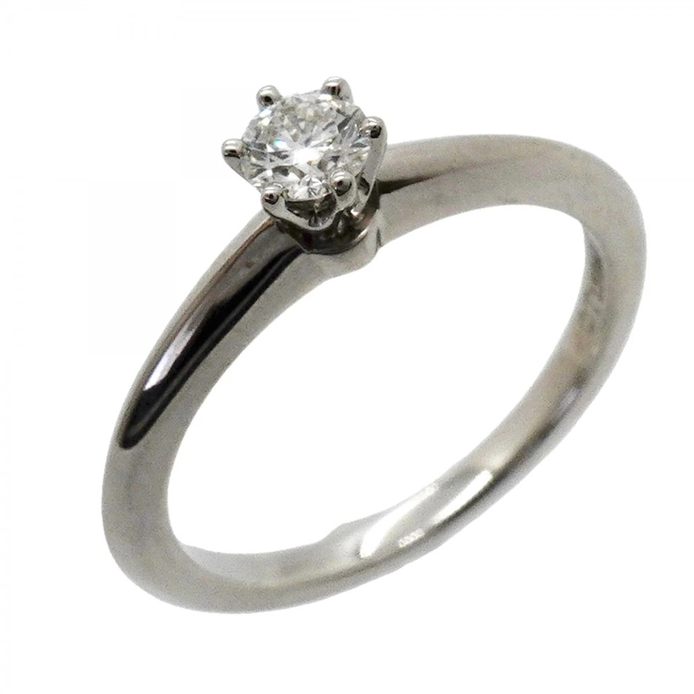 TIFFANY Silver Diamond Ring